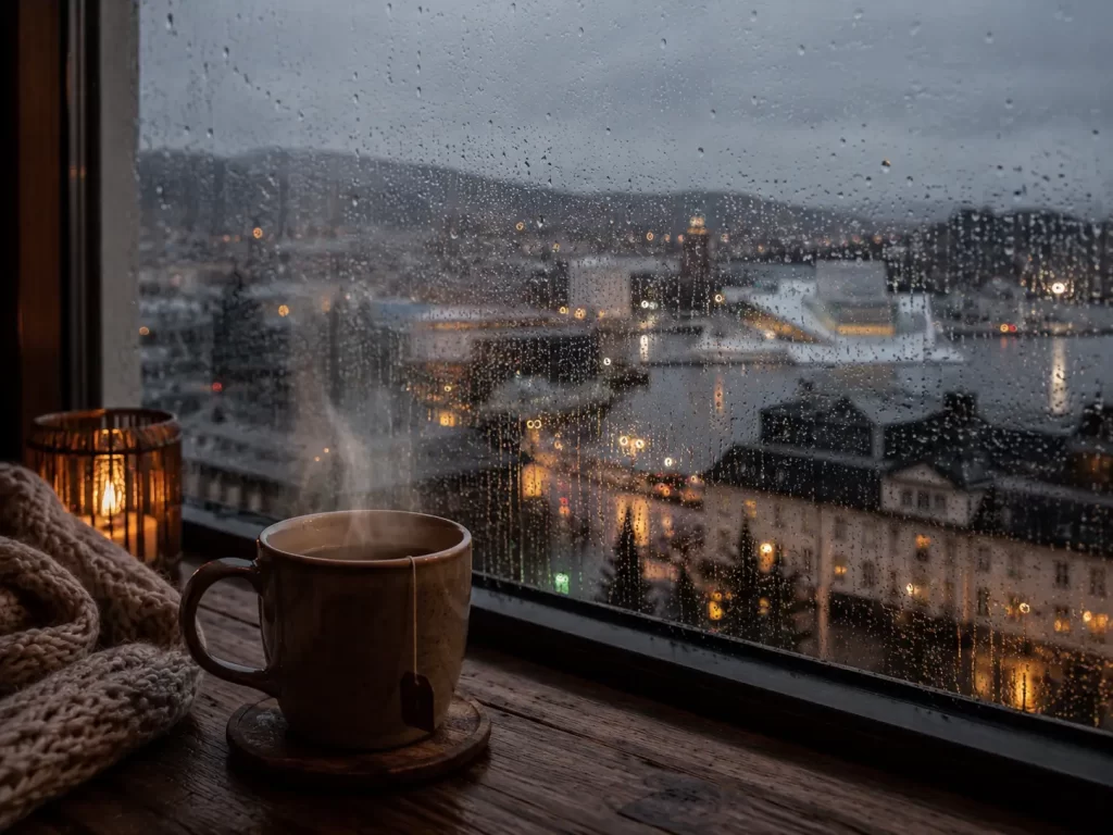hot-tea-rainy-day-oslo-view